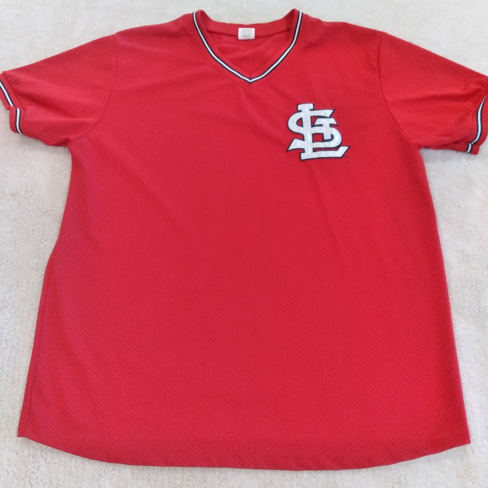 St. Louis cardinals jersey type shirt size xl